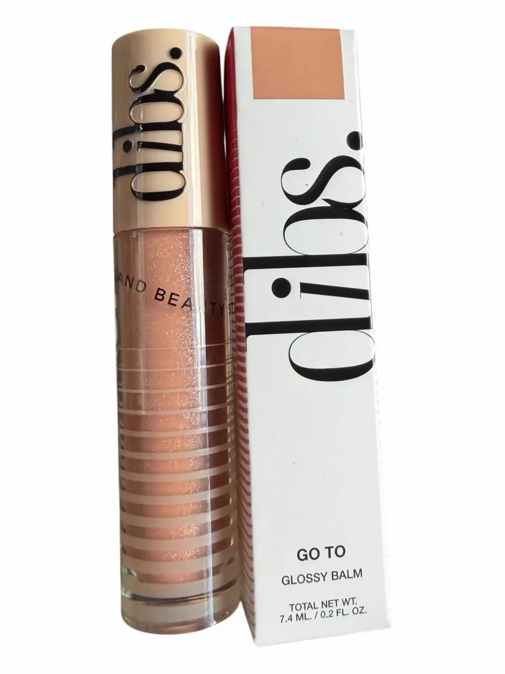 DIBS Go To Glossy Balm Lip Gloss 7.4ml Shade Kiss Me Quick New in Box
